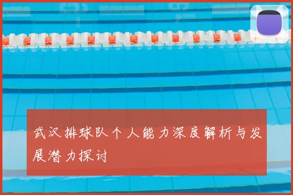 武汉排球队个人能力深度解析与发展潜力探讨