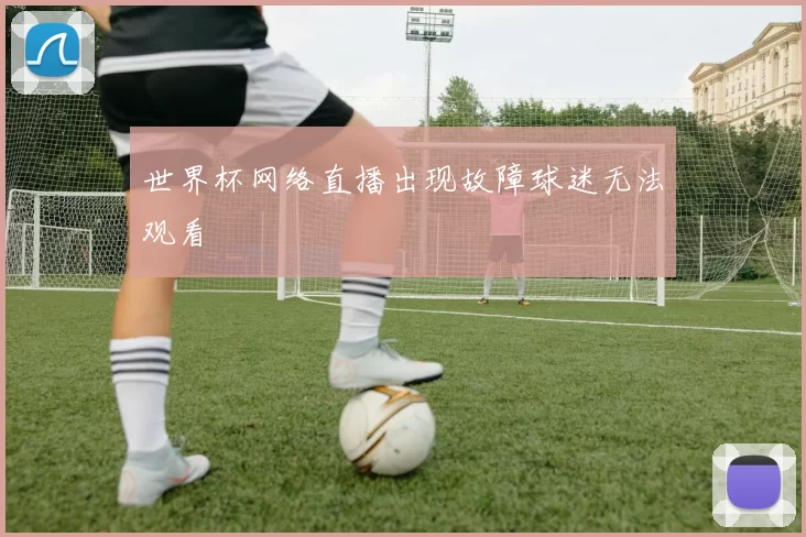 世界杯网络直播出现故障球迷无法观看
