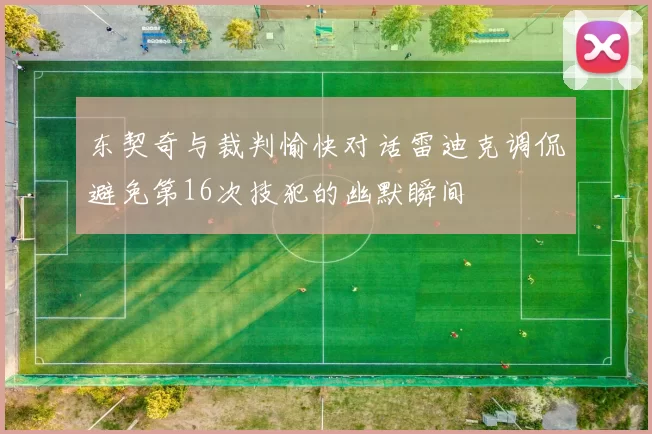 东契奇与裁判愉快对话雷迪克调侃避免第16次技犯的幽默瞬间