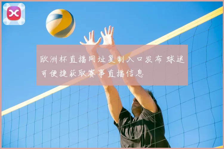 欧洲杯直播网址复制入口发布 球迷可便捷获取赛事直播信息